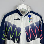 Shop 1994 ITALY TRACK JACKET (S) DIADORA, classic football shirts, vintage football shirts & retro soccer jerseys at Cult Kits