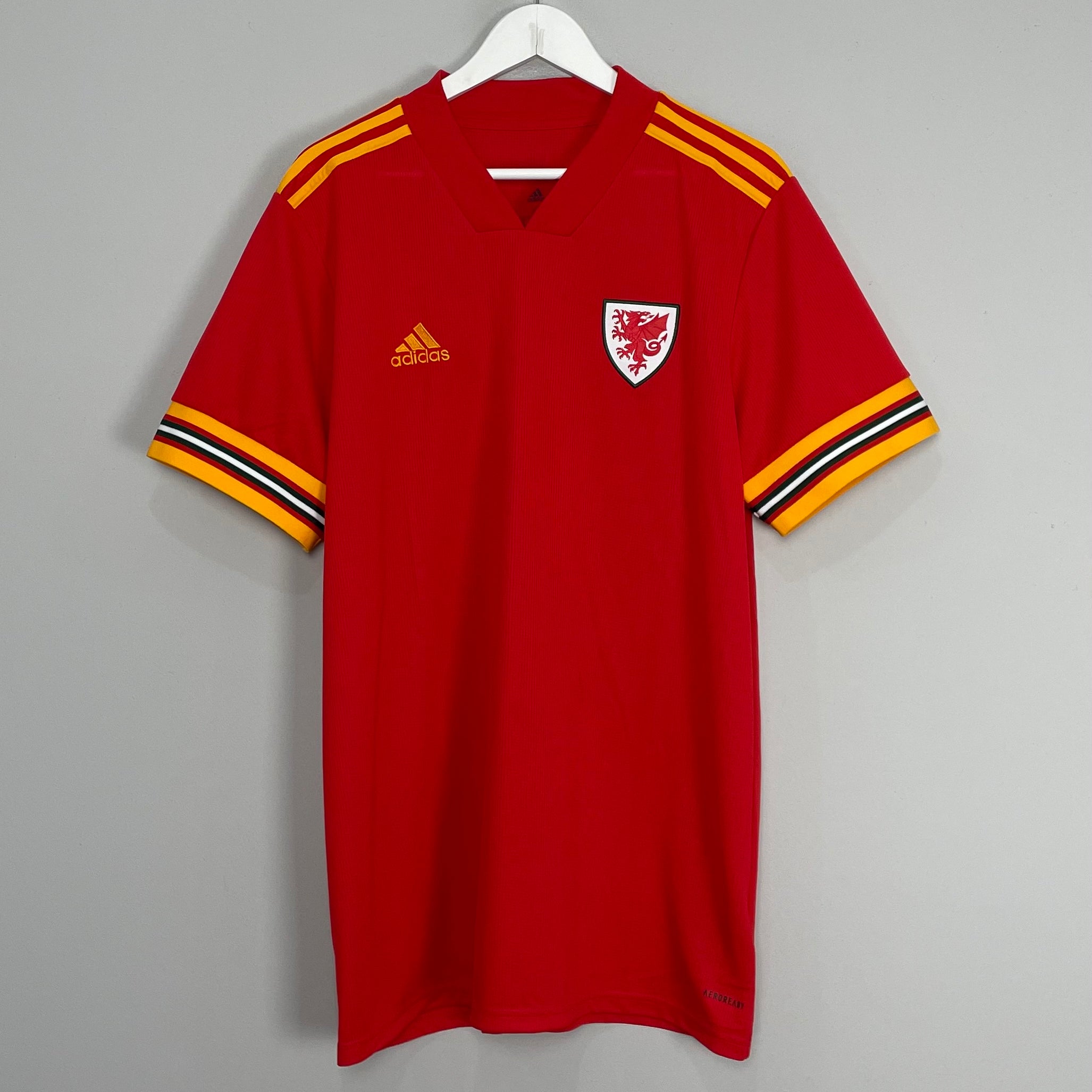 Shop 2020/21 WALES HOME SHIRT (XL) ADIDAS, classic football shirts, vintage football shirts & retro soccer jerseys at Cult Kits
