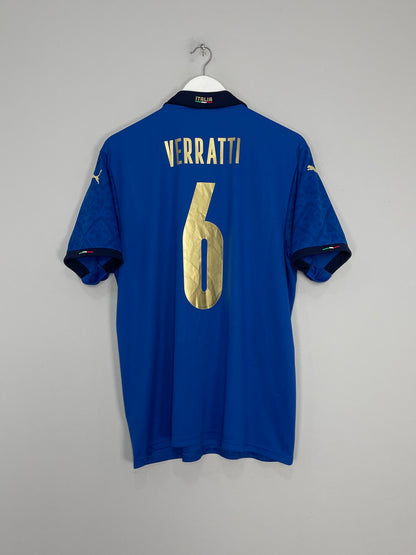 Image of the Italy Veratti shirt from the 2020/21 season