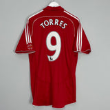 Shop 2006/08 LIVERPOOL TORRES #9 HOME SHIRT (L) ADIDAS, classic football shirts, vintage football shirts & retro soccer jerseys at Cult Kits