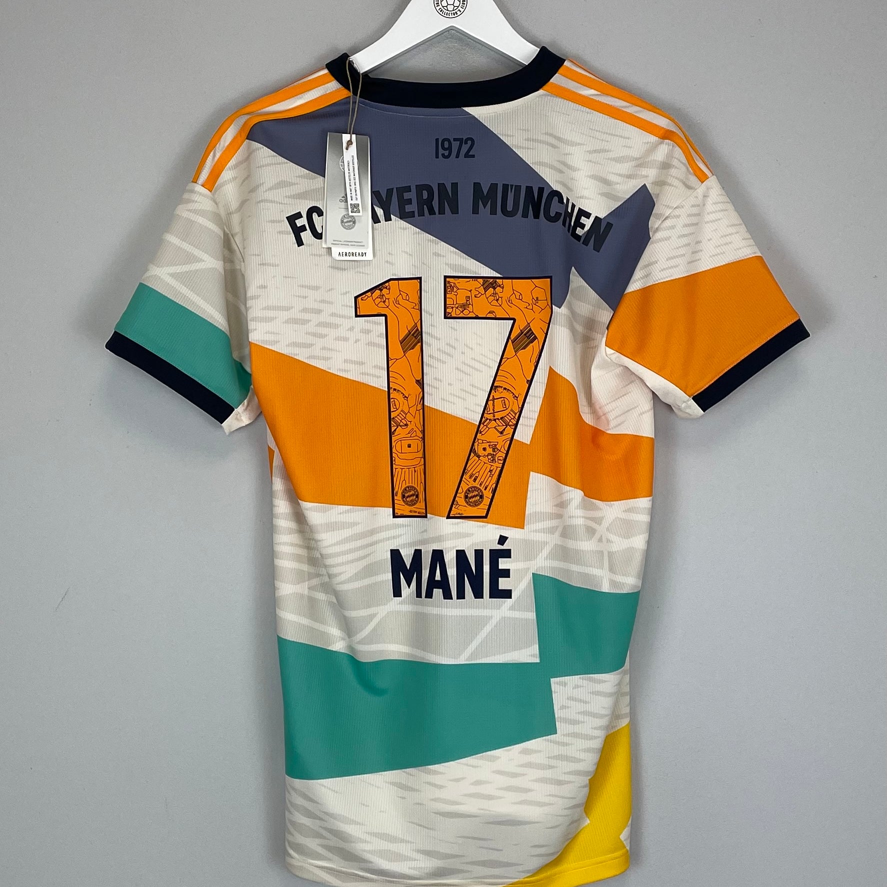 Shop 2022/23 BAYERN MUNICH MANE #17 *BNWT* FOURTH SHIRT (M) ADIDAS, classic football shirts, vintage football shirts & retro soccer jerseys at Cult Kits