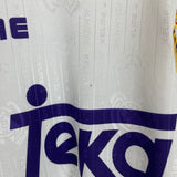 Shop 1994/96 REAL MADRID HOME SHIRT (L) KELME, classic football shirts, vintage football shirts & retro soccer jerseys at Cult Kits