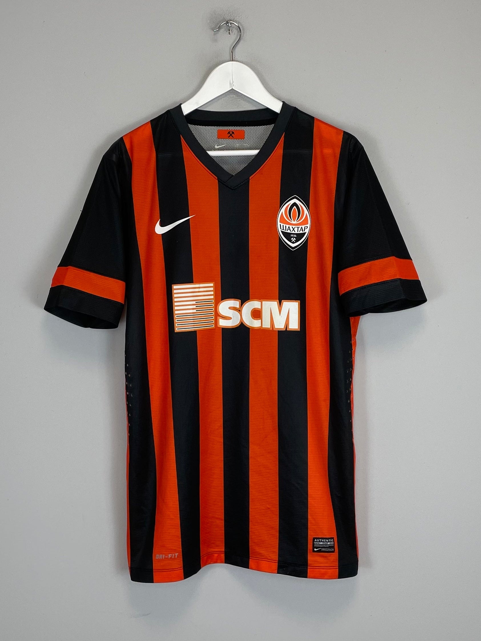Shop 2010/11 SHAKHTAR DONETSK *PLAYER ISSUE* HOME SHIRT (XL) NIKE, classic football shirts, vintage football shirts & retro soccer jerseys at Cult Kits
