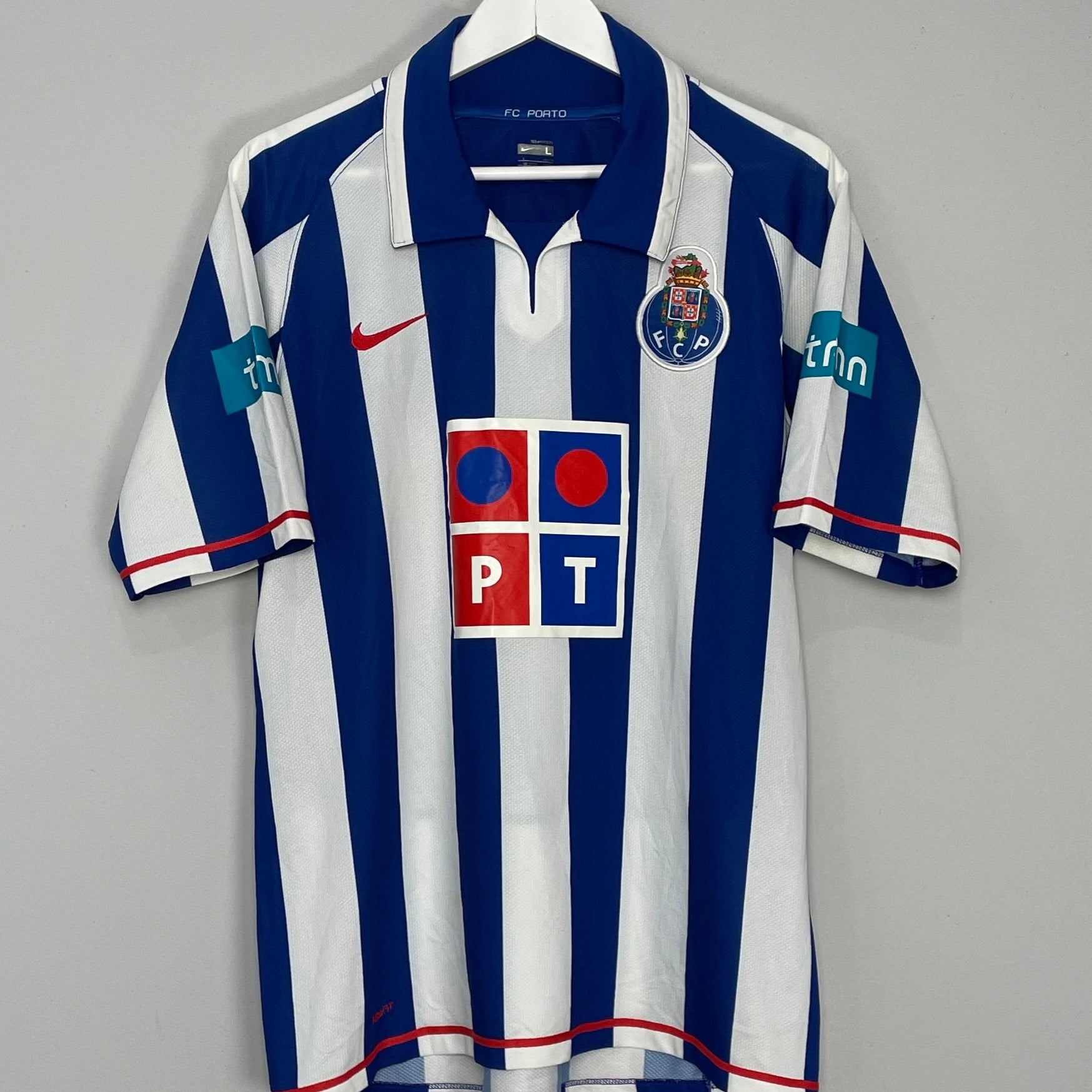Shop 2007/08 PORTO HOME SHIRT (L) NIKE, classic football shirts, vintage football shirts & retro soccer jerseys at Cult Kits