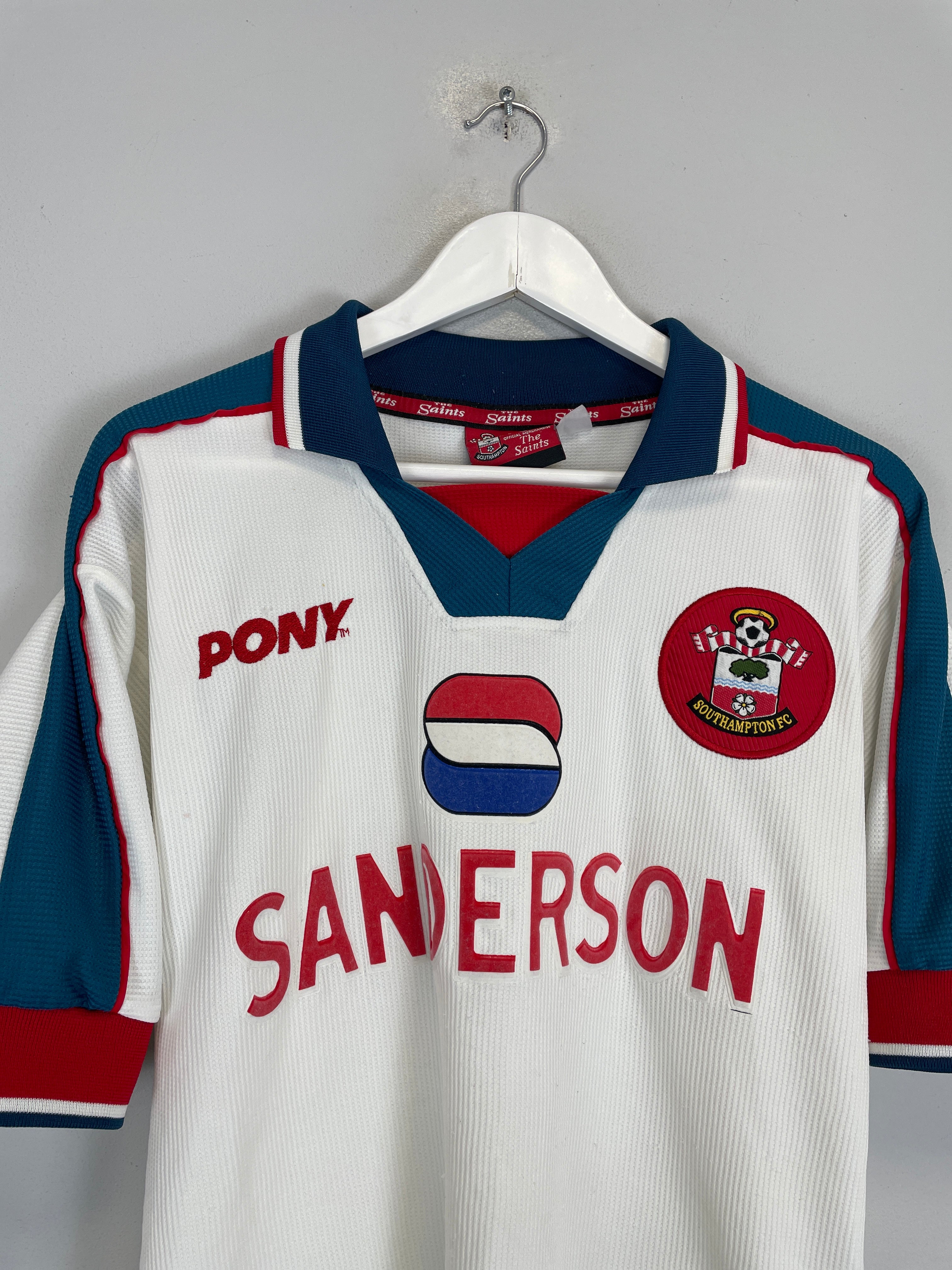 Shop 1998/99 SOUTHAMPTON THIRD SHIRT (M) PONY, classic football shirts, vintage football shirts & retro soccer jerseys at Cult Kits