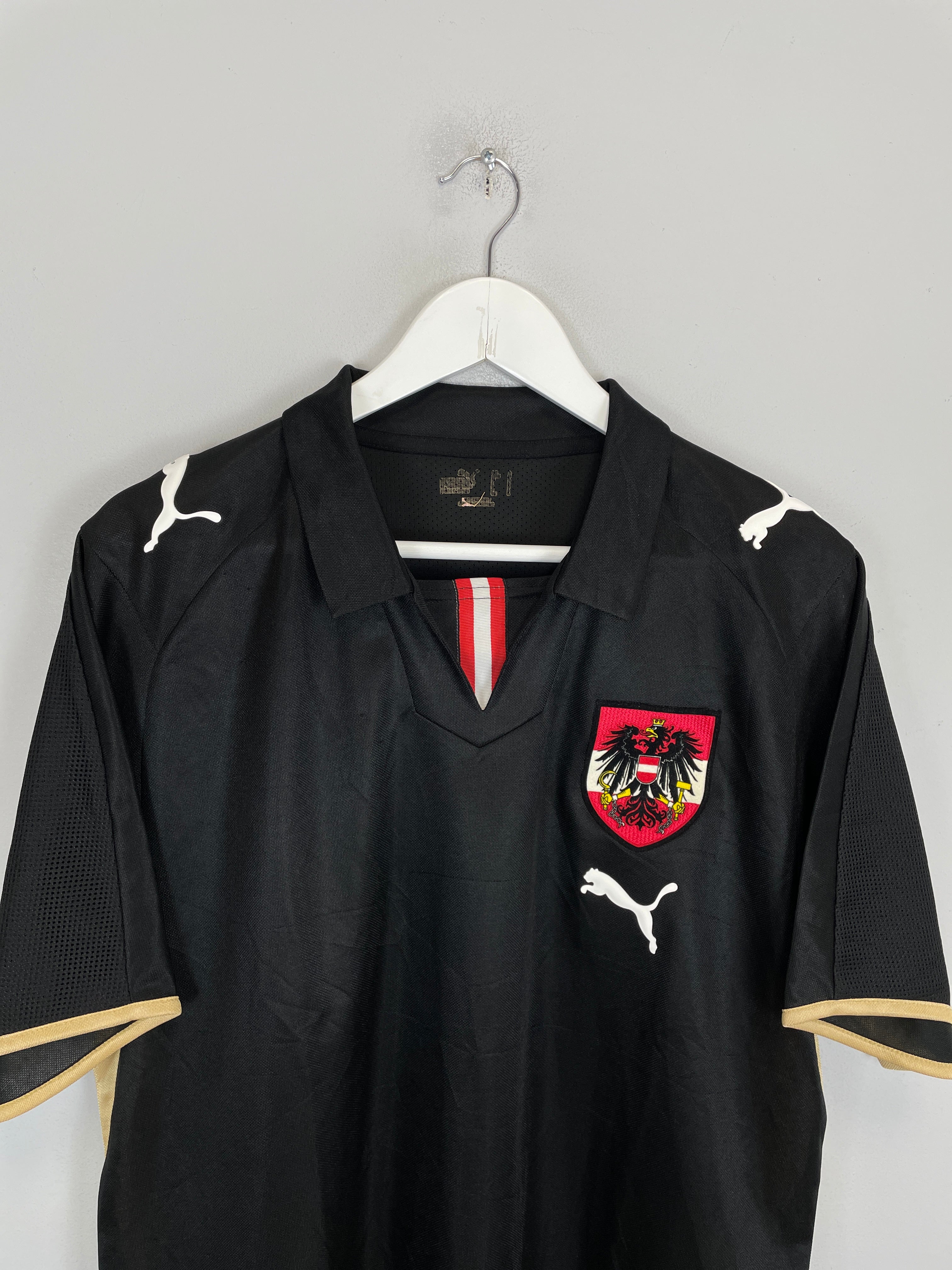 Shop 2008/09 AUSTRIA AWAY SHIRT (L) PUMA, classic football shirts, vintage football shirts & retro soccer jerseys at Cult Kits