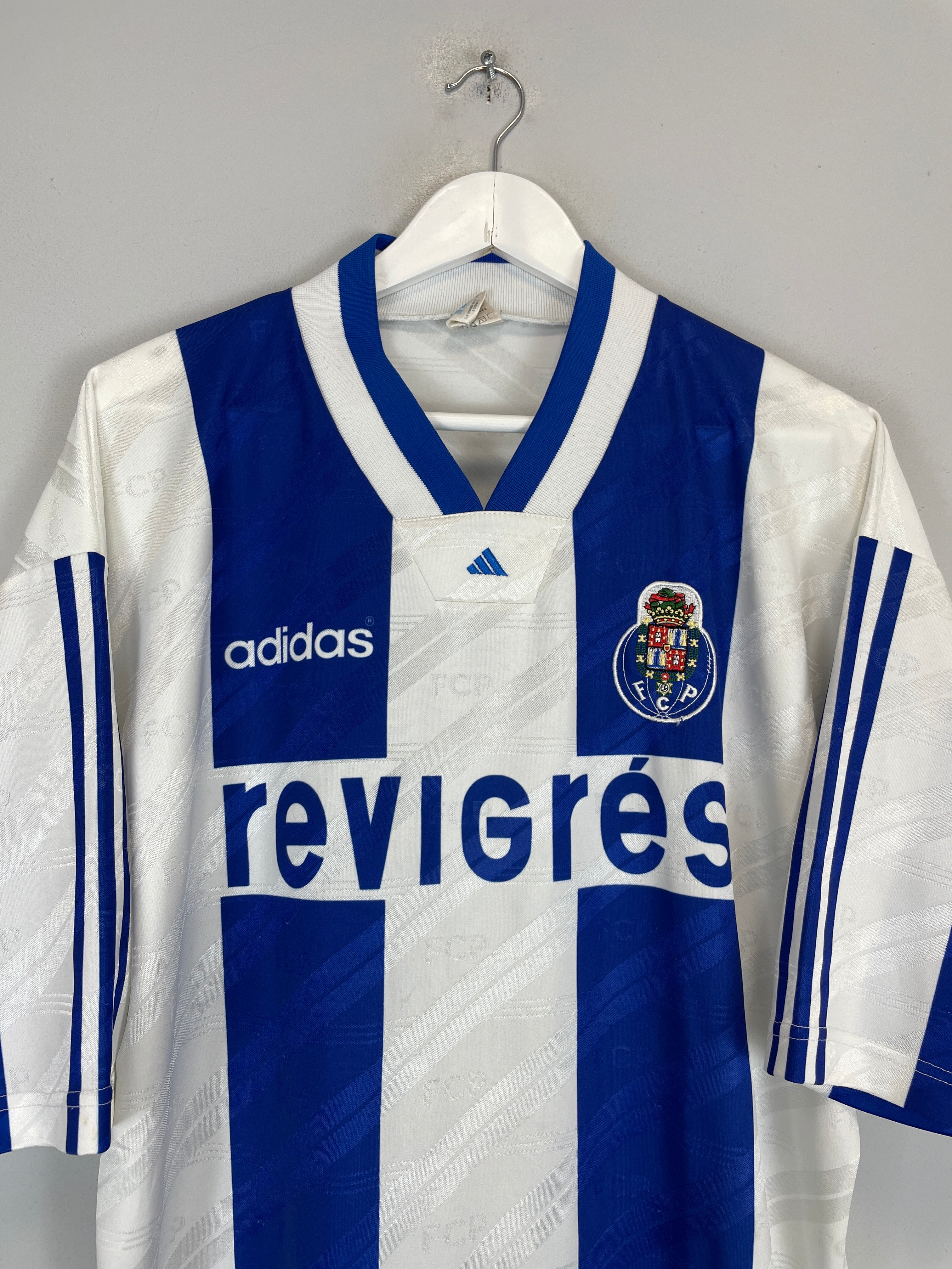Shop 1994/95 PORTO HOME SHIRT (XL) ADIDAS, classic football shirts, vintage football shirts & retro soccer jerseys at Cult Kits