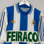 Shop 1998/00 DEPORTIVO LA CORUNA HOME SHIRT (L) ADIDAS, classic football shirts, vintage football shirts & retro soccer jerseys at Cult Kits