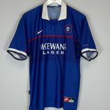 Shop 1997/99 RANGERS GASCOIGNE #8 HOME SHIRT (L) NIKE, classic football shirts, vintage football shirts & retro soccer jerseys at Cult Kits