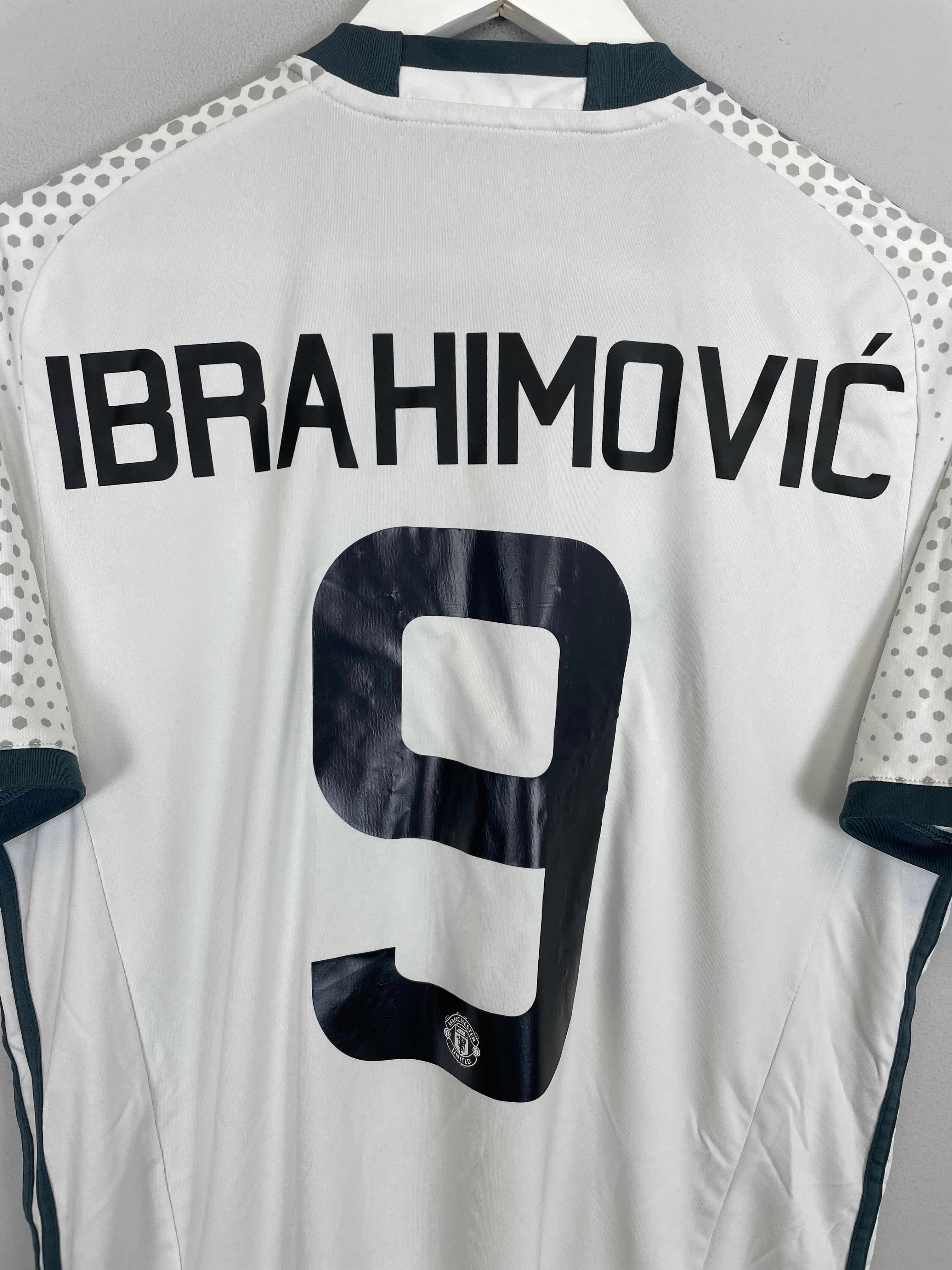 Shop 2016/17 MANCHESTER UNITED IBRAHIMOVIC #9 THIRD SHIRT (L) ADIDAS, classic football shirts, vintage football shirts & retro soccer jerseys at Cult Kits