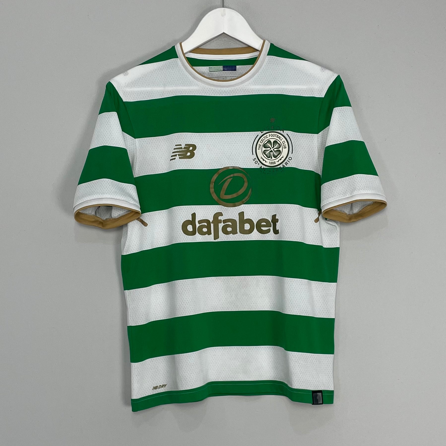 Shop 2017/18 CELTIC *50 YEAR* HOME SHIRT (S) NEW BALANCE, classic football shirts, vintage football shirts & retro soccer jerseys at Cult Kits