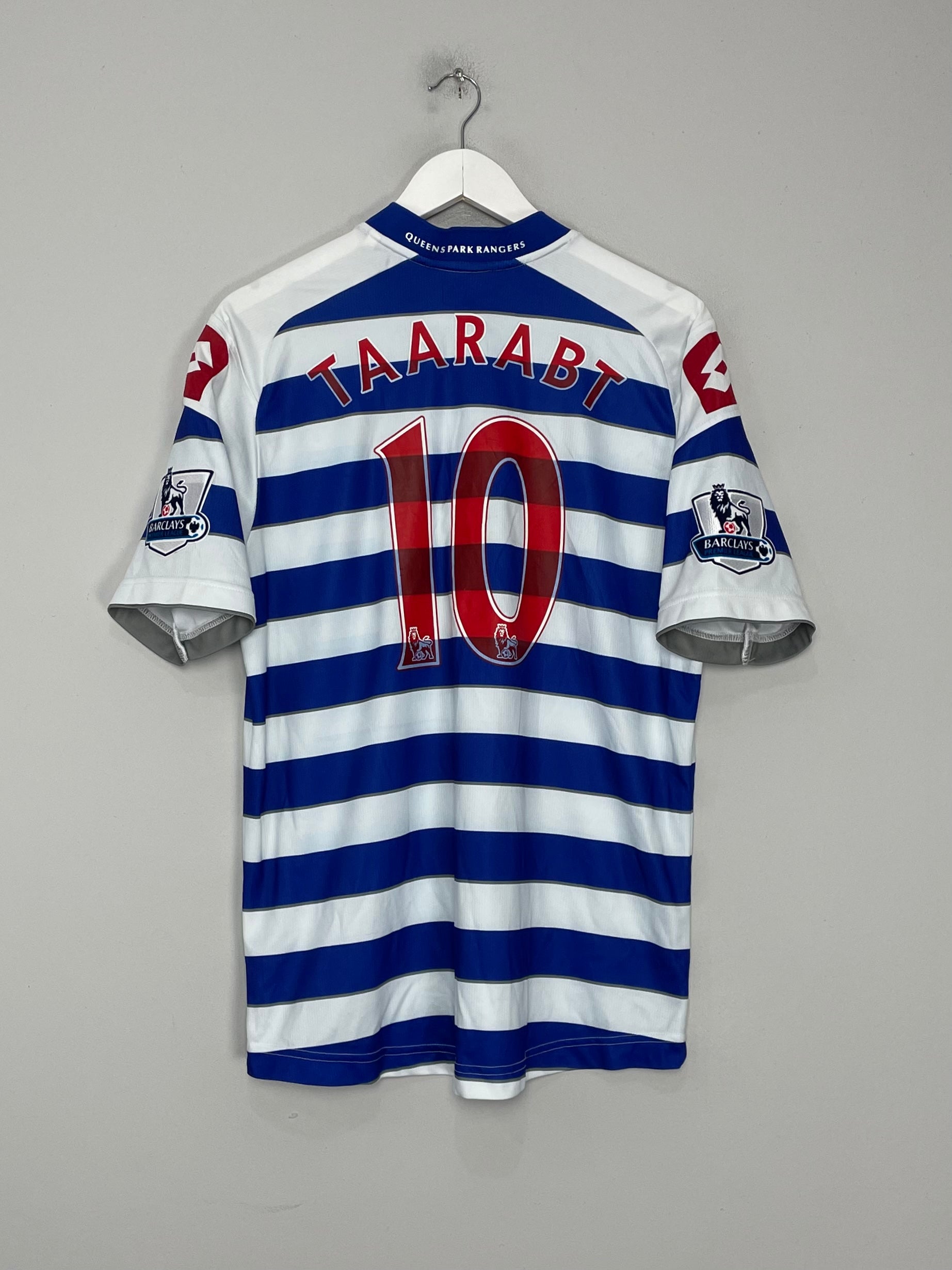 Shop 2012/13 QPR TAARABT #10 HOME SHIRT (XL) LOTTO, classic football shirts, vintage football shirts & retro soccer jerseys at Cult Kits