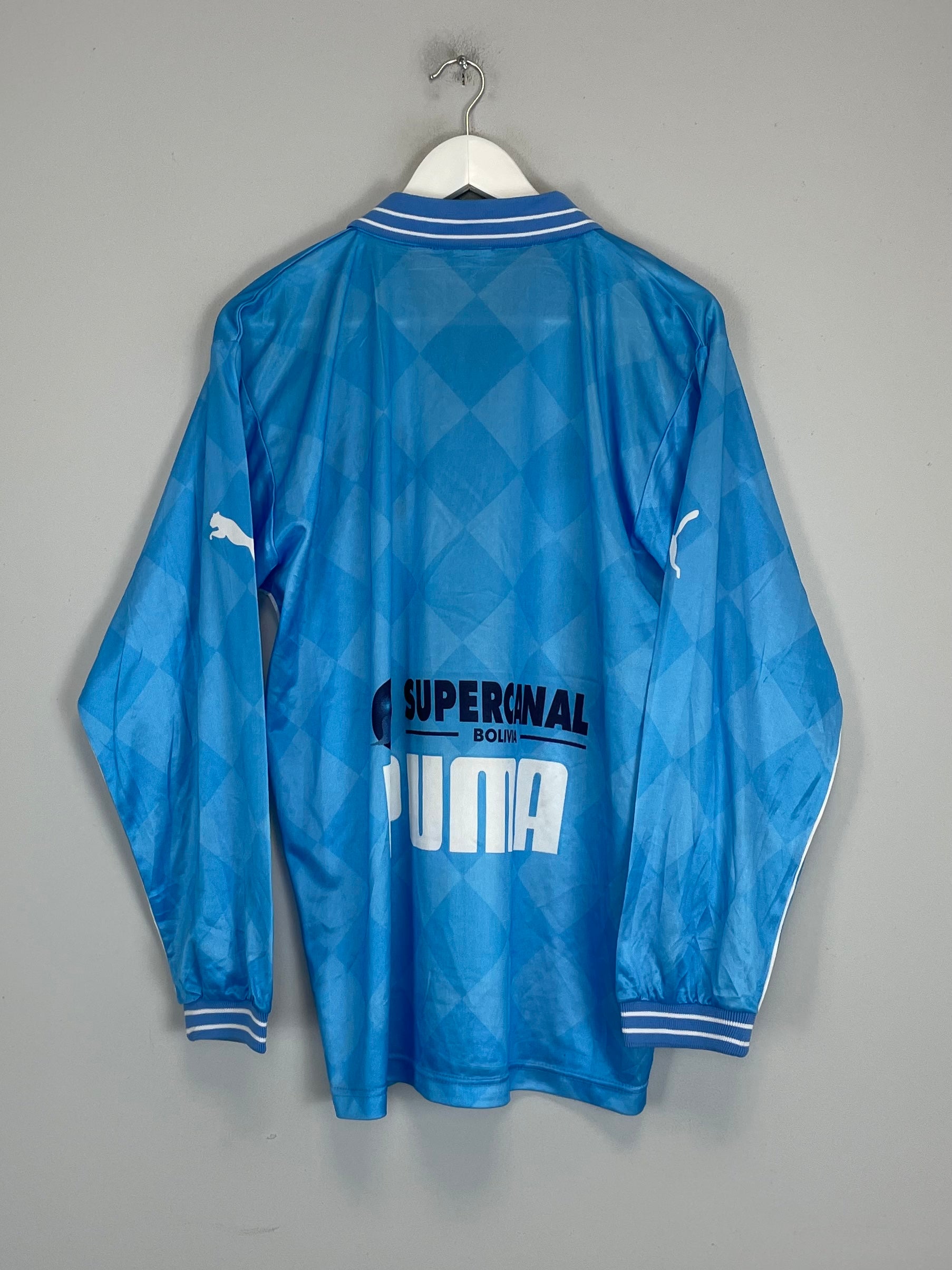 Shop 2001 BOLIVAR L/S HOME SHIRT (XL) PUMA, classic football shirts, vintage football shirts & retro soccer jerseys at Cult Kits