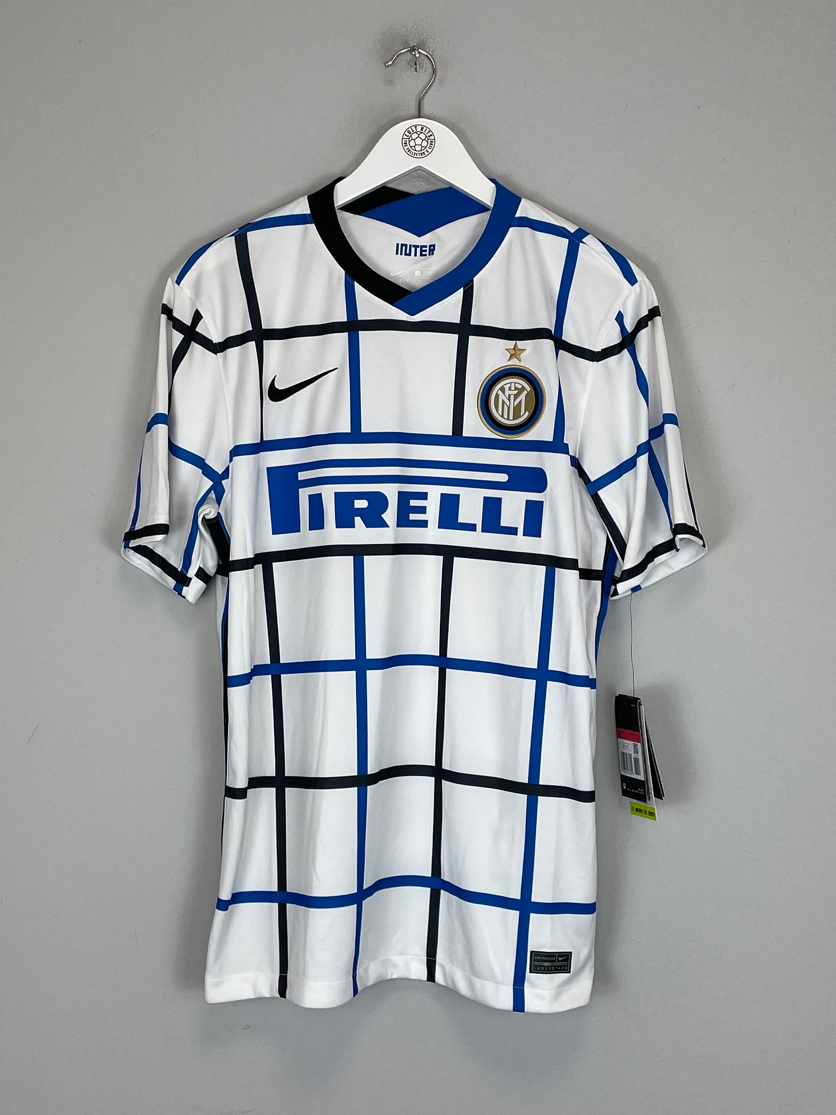 Shop 2020/21 INTER MILAN D'AMBROSIO #33 *BNWT* AWAY SHIRT (L) NIKE, classic football shirts, vintage football shirts & retro soccer jerseys at Cult Kits