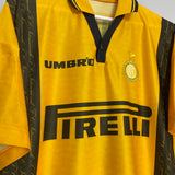 1996/97 INTER MILAN ZAMORANO #9 THIRD SHIRT (XL) UMBRO
