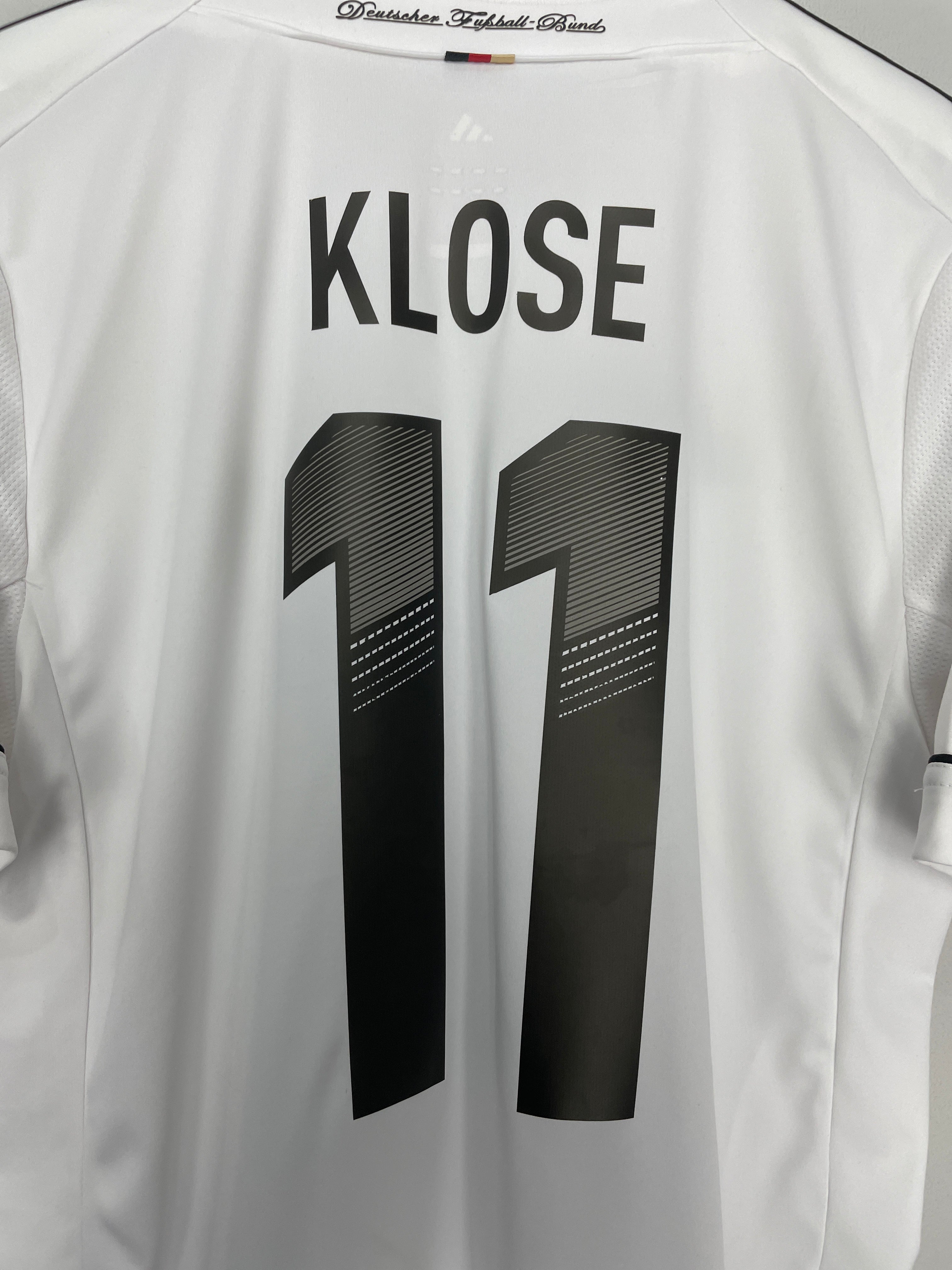 Shop 2012/13 GERMANY KLOSE #11 HOME SHIRT (M) ADIDAS, classic football shirts, vintage football shirts & retro soccer jerseys at Cult Kits
