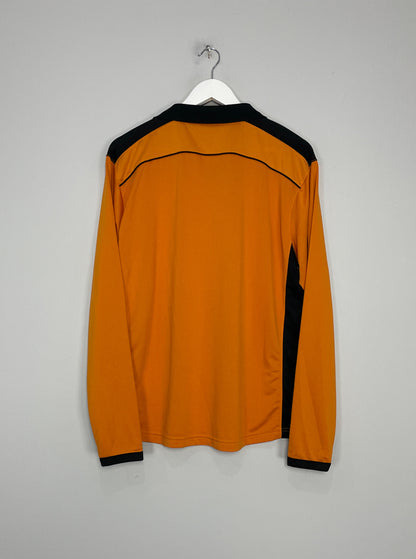 2010/11 WOLVES L/S HOME SHIRT (M) BURRDA