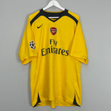 2006/07 ARSENAL HENRY #14 C/L AWAY SHIRT (XL) NIKE
