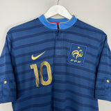 Shop 2012/13 FRANCE BENZEMA #9 HOME SHIRT (M) NIKE, classic football shirts, vintage football shirts & retro soccer jerseys at Cult Kits