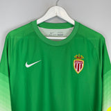 2014/15 MONACO *PLAYER ISSUE* GK SHIRT (XL) NIKE