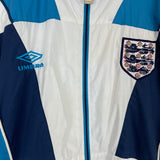 Shop 1993/95 ENGLAND TRACK JACKET (S) UMBRO, classic football shirts, vintage football shirts & retro soccer jerseys at Cult Kits