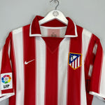 Shop 2003/04 ATLETICO MADRID SIMEONE #14 *BNWT* HOME SHIRT (M) NIKE, classic football shirts, vintage football shirts & retro soccer jerseys at Cult Kits