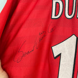 1998/00 LIVERPOOL DUNDEE #16 *SIGNED* HOME SHIRT (XL) REEBOK