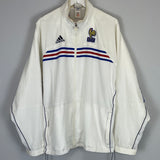 Shop 1998/00 FRANCE TRACK JACKET (L) ADIDAS, classic football shirts, vintage football shirts & retro soccer jerseys at Cult Kits