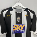 Shop 2004/05 JUVENTUS DEL PIERO #10 HOME SHIRT (M) NIKE, classic football shirts, vintage football shirts & retro soccer jerseys at Cult Kits