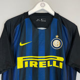 Shop 2016//17 INTER MILAN HOME SHIRT (L) NIKE, classic football shirts, vintage football shirts & retro soccer jerseys at Cult Kits