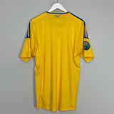 2012/13 UKRAINE HOME SHIRT (L) ADIDAS