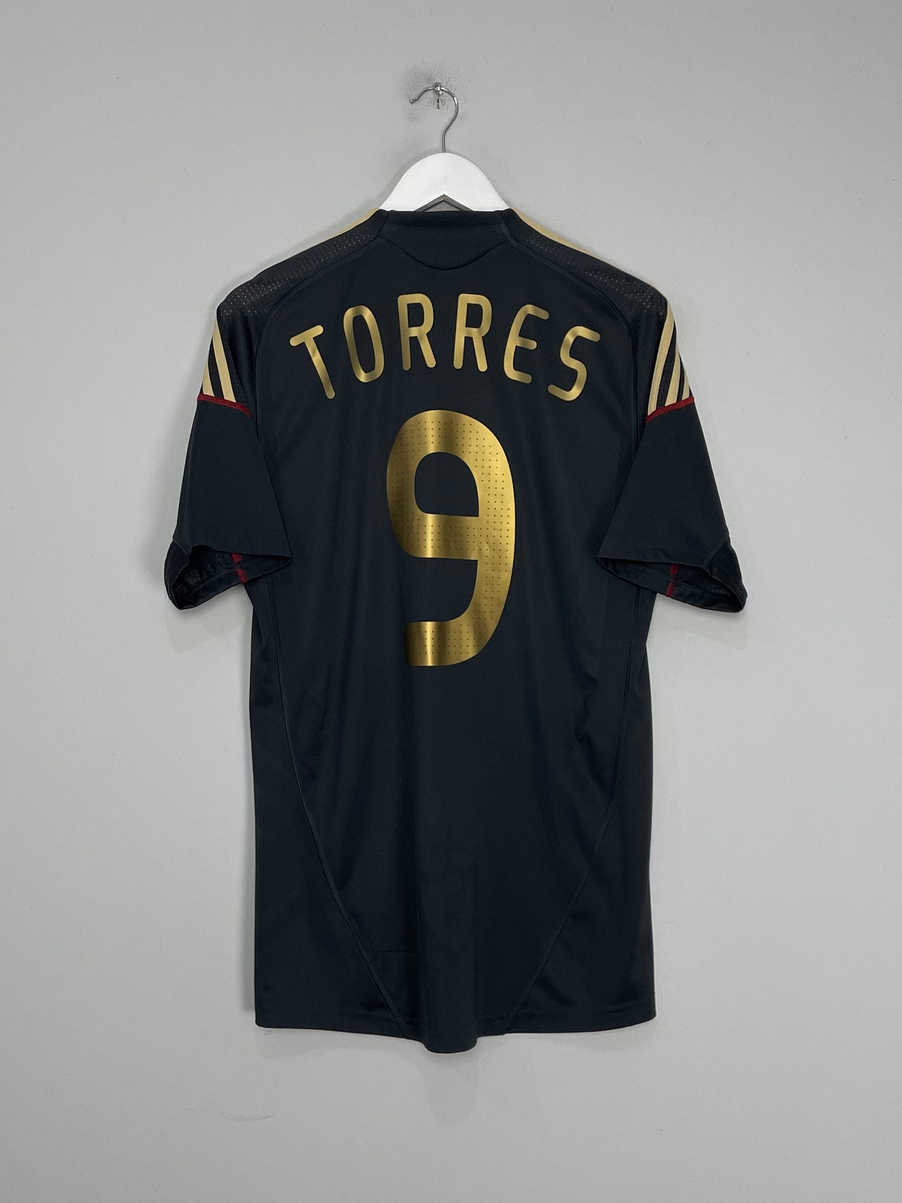 2009/10 LIVERPOOL TORRES #9 AWAY SHIRT (M) ADIDAS