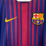 2017/18 BARCELONA A.INIESTA *INFINITY* #8 HOME SHIRT (L) NIKE
