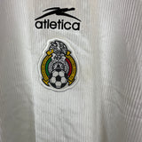 Shop 2000/01 MEXICO AWAY SHIRT (L) ATLETICA, classic football shirts, vintage football shirts & retro soccer jerseys at Cult Kits