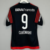 Shop 2015/16 RIVER PLATE CAVENAGHI #9 HOME SHIRT (M) ADIDAS, classic football shirts, vintage football shirts & retro soccer jerseys at Cult Kits