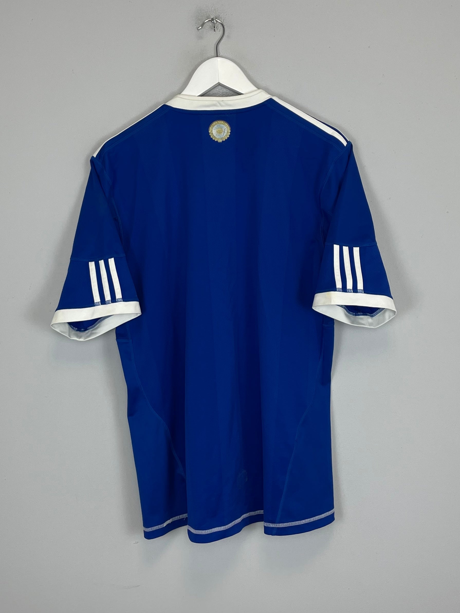 Shop 2010/11 ARGENTINA AWAY SHIRT (L) ADIDAS, classic football shirts, vintage football shirts & retro soccer jerseys at Cult Kits