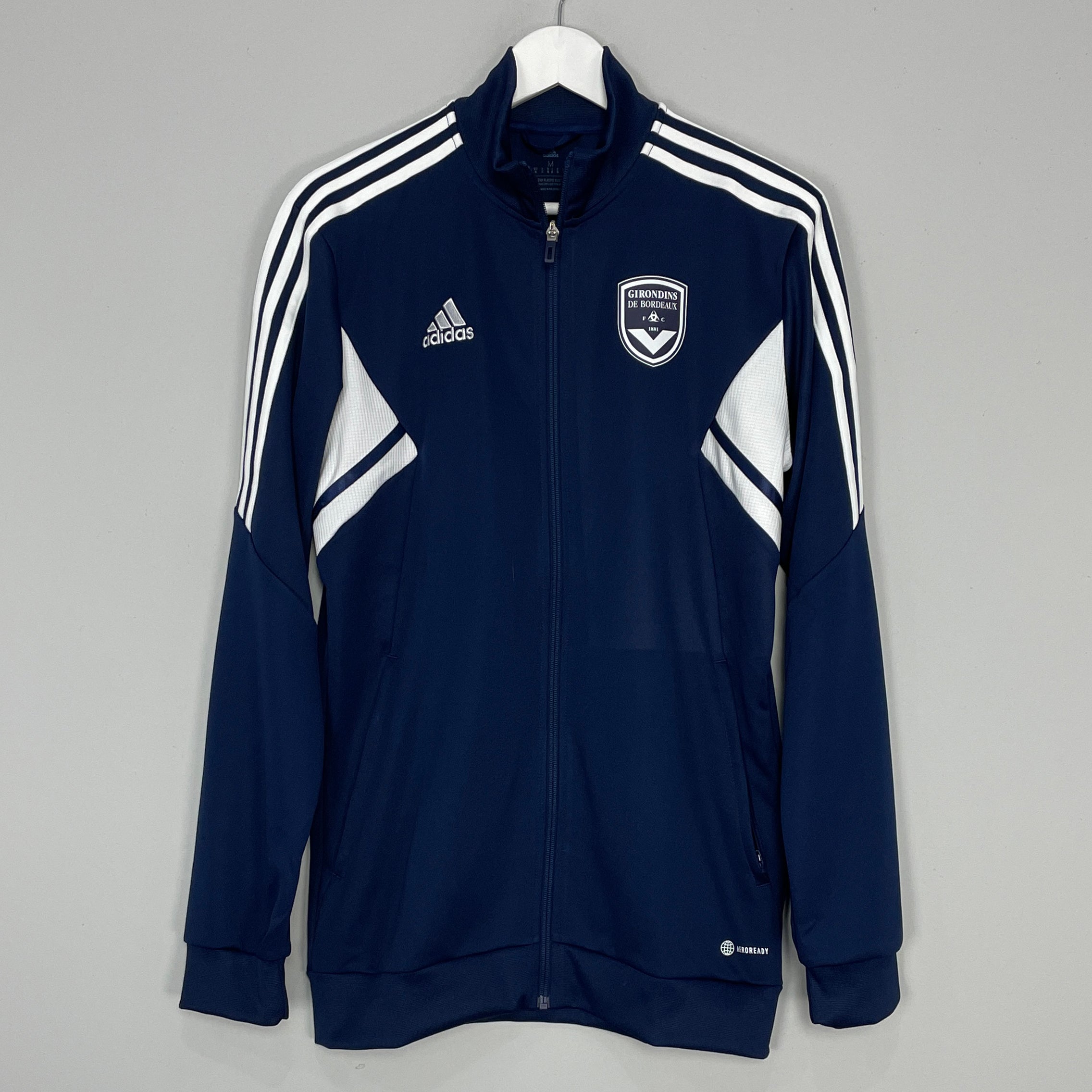 Shop 2021/22 BORDEAUX TRACK JACKET (M) ADIDAS, classic football shirts, vintage football shirts & retro soccer jerseys at Cult Kits