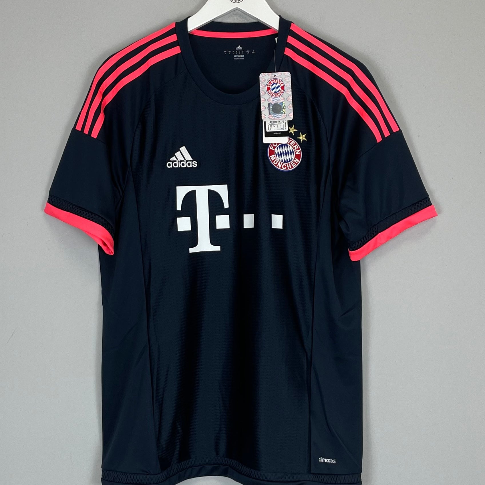 Shop 2015/16 BAYERN MUNICH *BNWT* THIRD SHIRT (L) ADIDAS, classic football shirts, vintage football shirts & retro soccer jerseys at Cult Kits