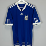 Shop 2010/11 ARGENTINA AWAY SHIRT (L) ADIDAS, classic football shirts, vintage football shirts & retro soccer jerseys at Cult Kits