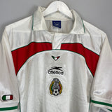 Shop 2000/01 MEXICO AWAY SHIRT (L) ATLETICA, classic football shirts, vintage football shirts & retro soccer jerseys at Cult Kits