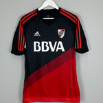 Shop 2015/16 RIVER PLATE CAVENAGHI #9 HOME SHIRT (M) ADIDAS, classic football shirts, vintage football shirts & retro soccer jerseys at Cult Kits