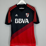 Shop 2015/16 RIVER PLATE CAVENAGHI #9 HOME SHIRT (M) ADIDAS, classic football shirts, vintage football shirts & retro soccer jerseys at Cult Kits