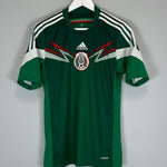 Shop 2014/15 MEXICO HOME SHIRT (S) ADIDAS, classic football shirts, vintage football shirts & retro soccer jerseys at Cult Kits