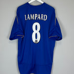 Shop 2005/06 CHELSEA LAMPARD #8 *CHAMPIONS* HOME SHIRT (XXXL) UMBRO, classic football shirts, vintage football shirts & retro soccer jerseys at Cult Kits