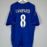 Shop 2005/06 CHELSEA LAMPARD #8 *CHAMPIONS* HOME SHIRT (XXXL) UMBRO, classic football shirts, vintage football shirts & retro soccer jerseys at Cult Kits
