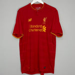 Shop 2016/17 LIVERPOOL COUTINHO #10 HOME SHIRT (XL) NEW BALANCE, classic football shirts, vintage football shirts & retro soccer jerseys at Cult Kits
