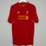 Shop 2016/17 LIVERPOOL COUTINHO #10 HOME SHIRT (XL) NEW BALANCE, classic football shirts, vintage football shirts & retro soccer jerseys at Cult Kits