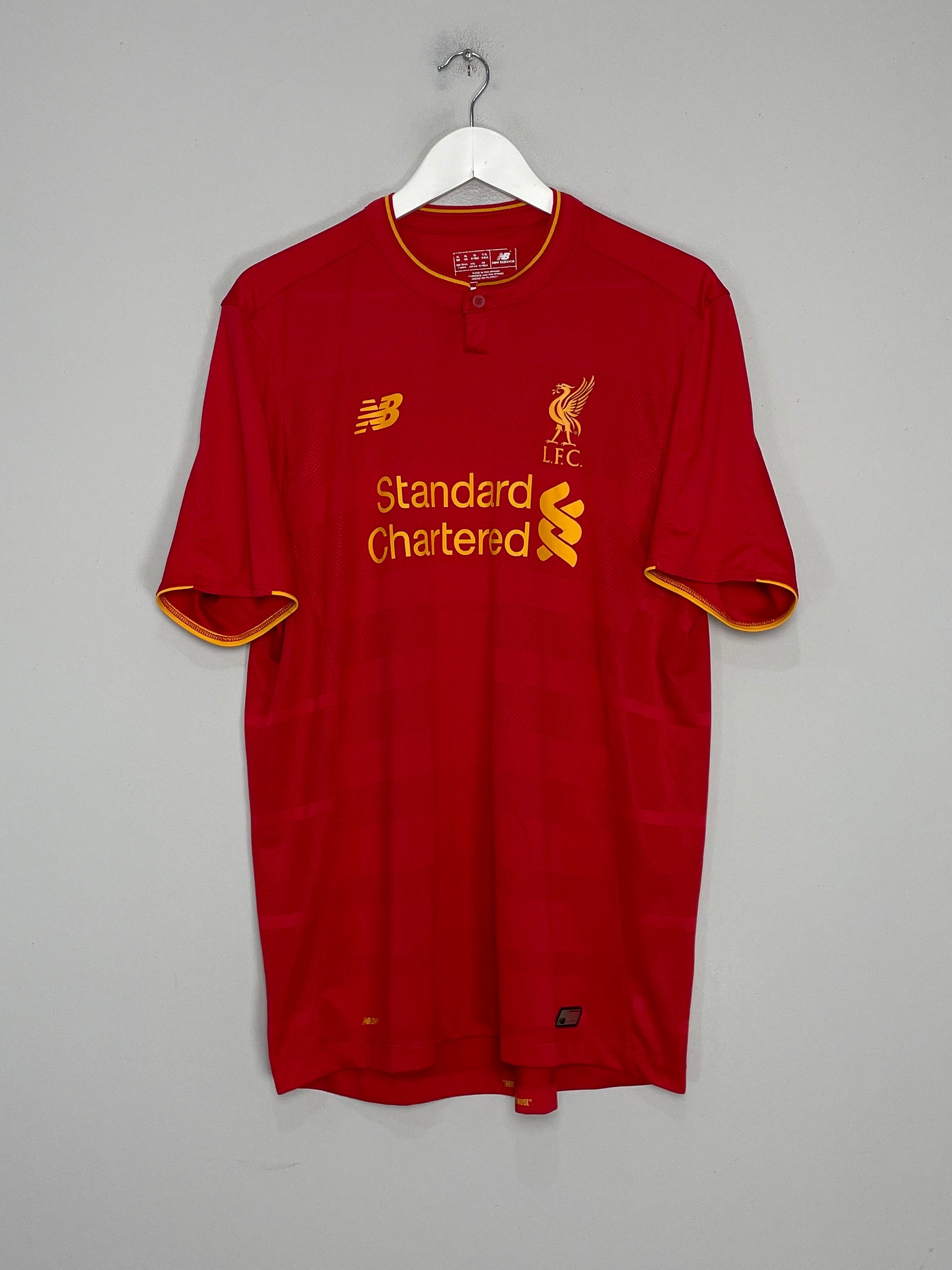 Shop 2016/17 LIVERPOOL COUTINHO #10 HOME SHIRT (XL) NEW BALANCE, classic football shirts, vintage football shirts & retro soccer jerseys at Cult Kits