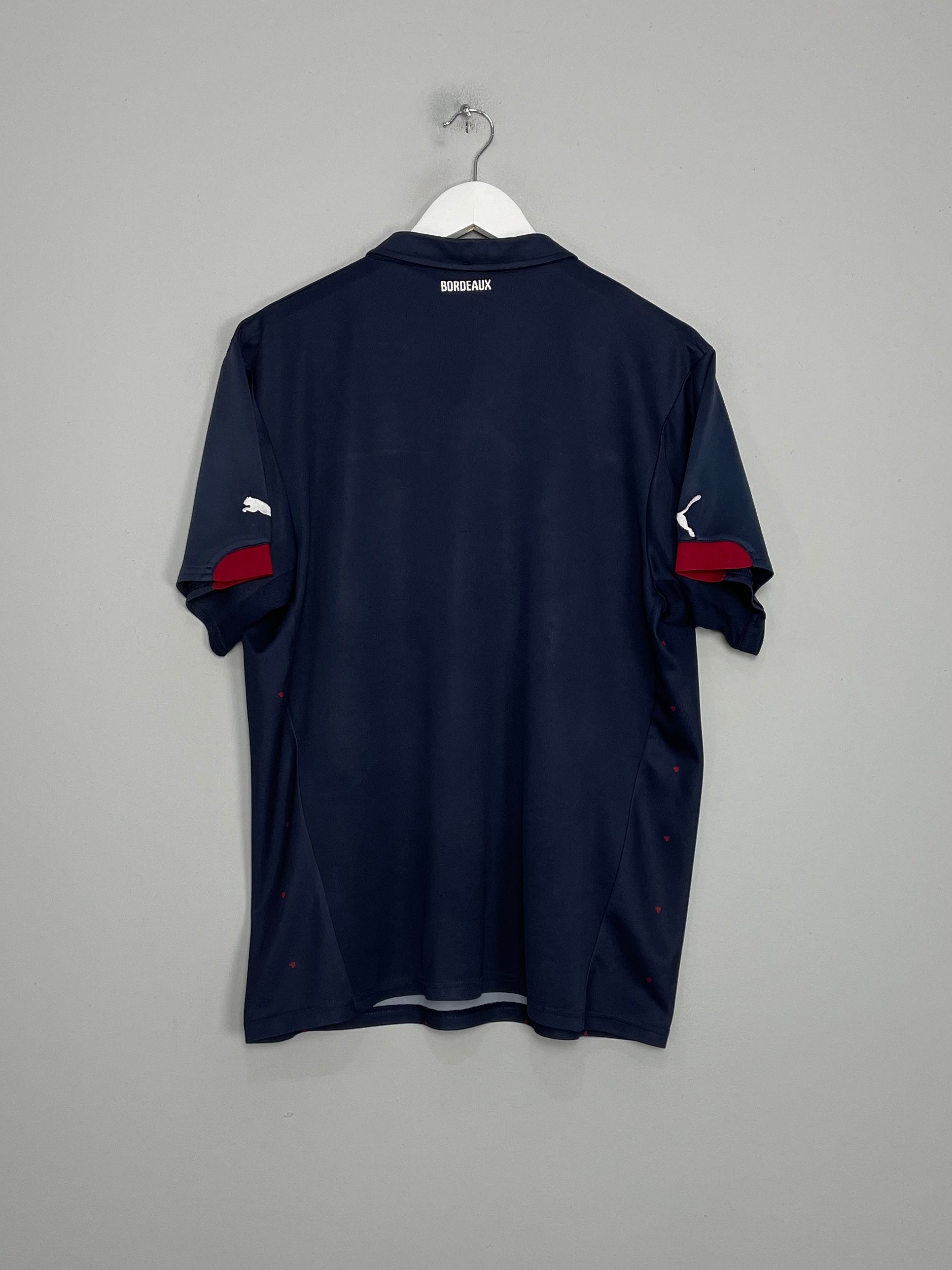 Shop 2014/15 BORDEAUX HOME SHIRT (L) PUMA, classic football shirts, vintage football shirts & retro soccer jerseys at Cult Kits