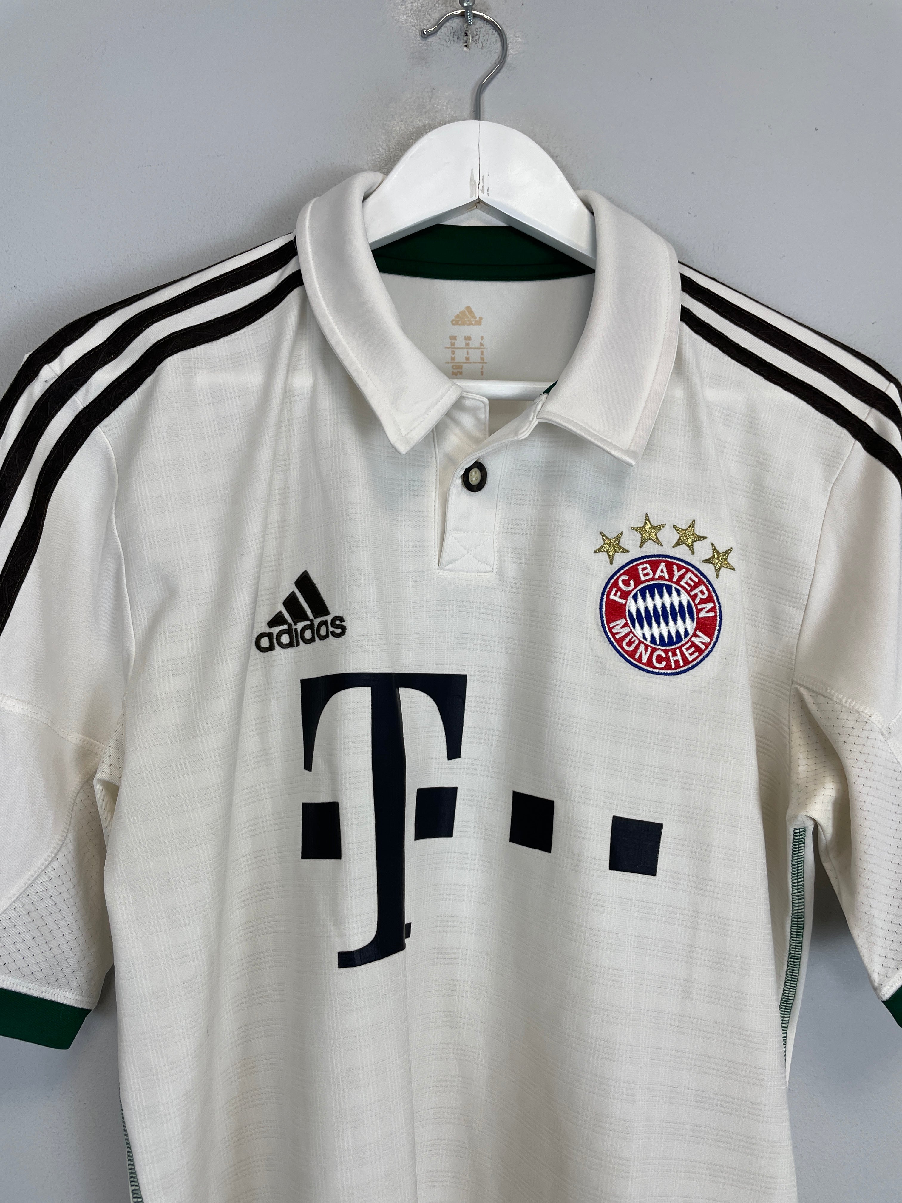 Shop 2013/14 BAYERN MUNICH RIBERY #7 AWAY SHIRT (M) ADIDAS, classic football shirts, vintage football shirts & retro soccer jerseys at Cult Kits